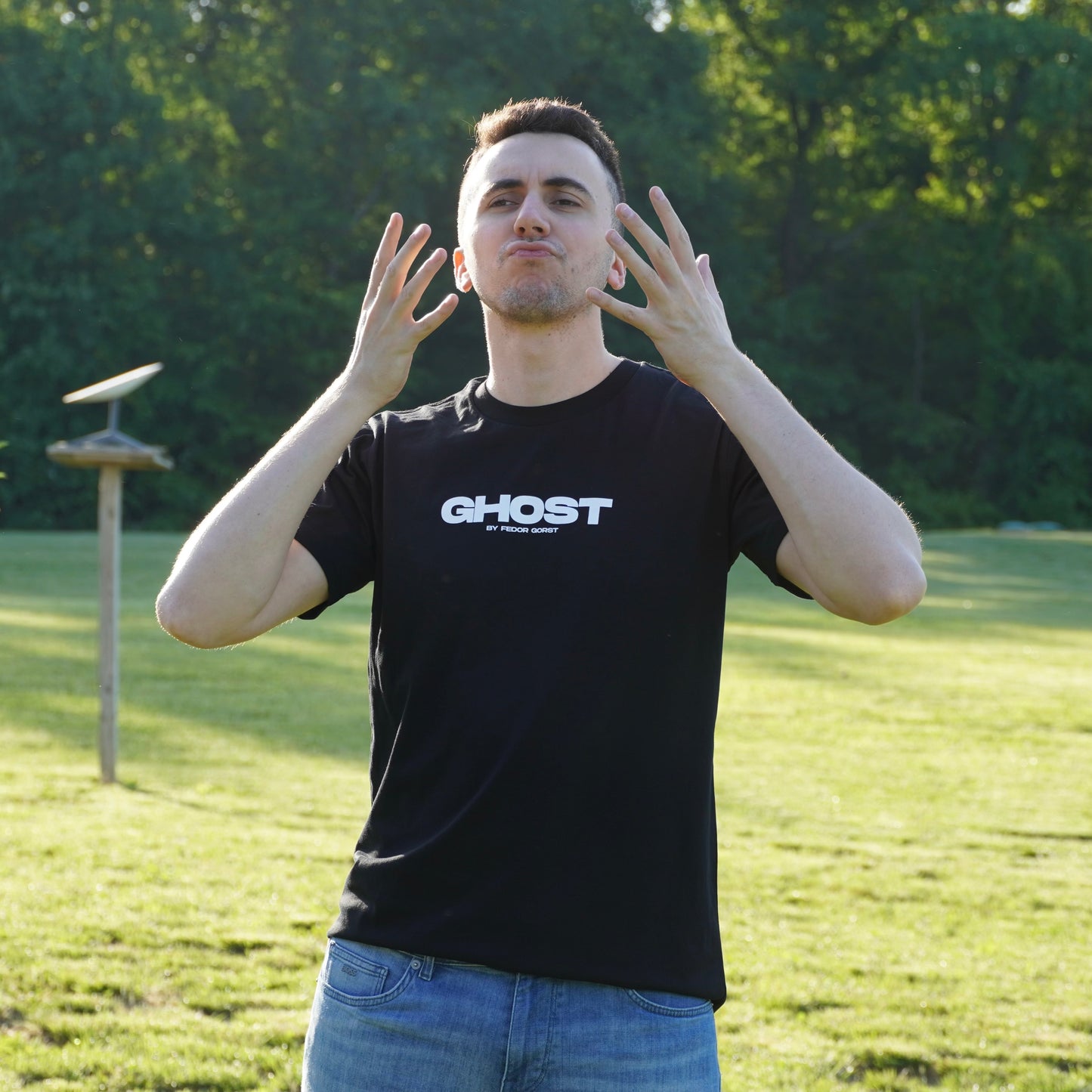 Black GHOST by Fedor Gorst Tee