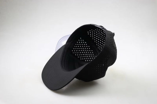 Black FG Flat Bill Snap Back