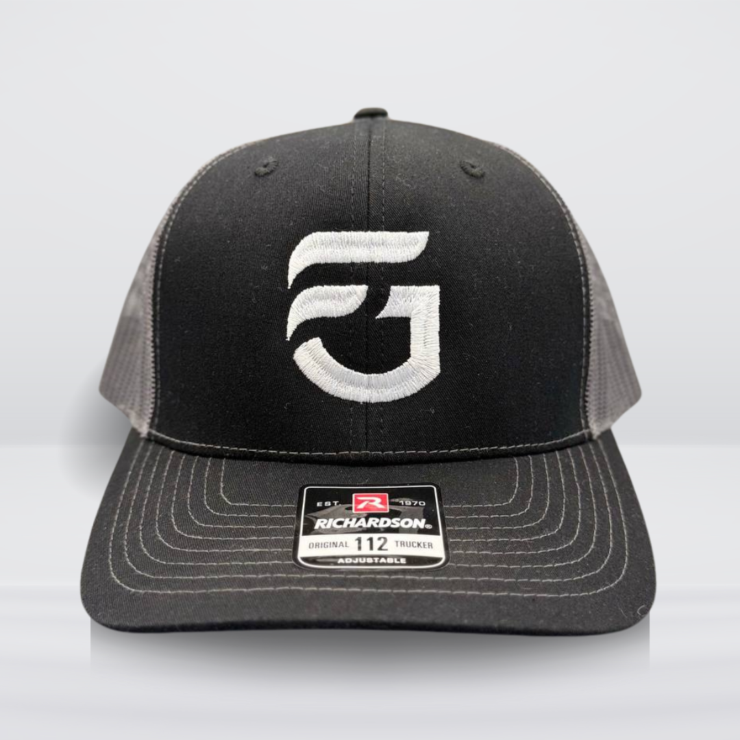 Black & Grey FG Trucker Hat