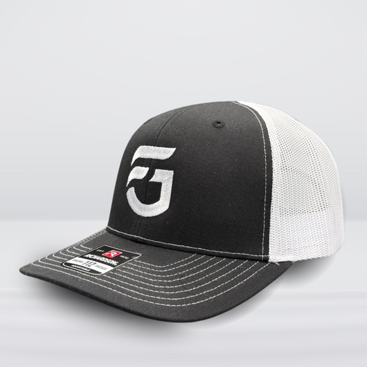Black & White FG Trucker Hat