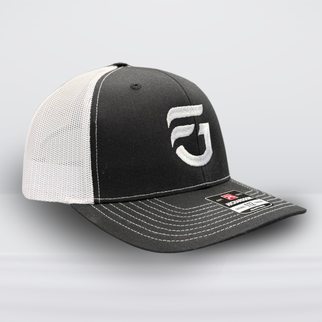 Black & White FG Trucker Hat
