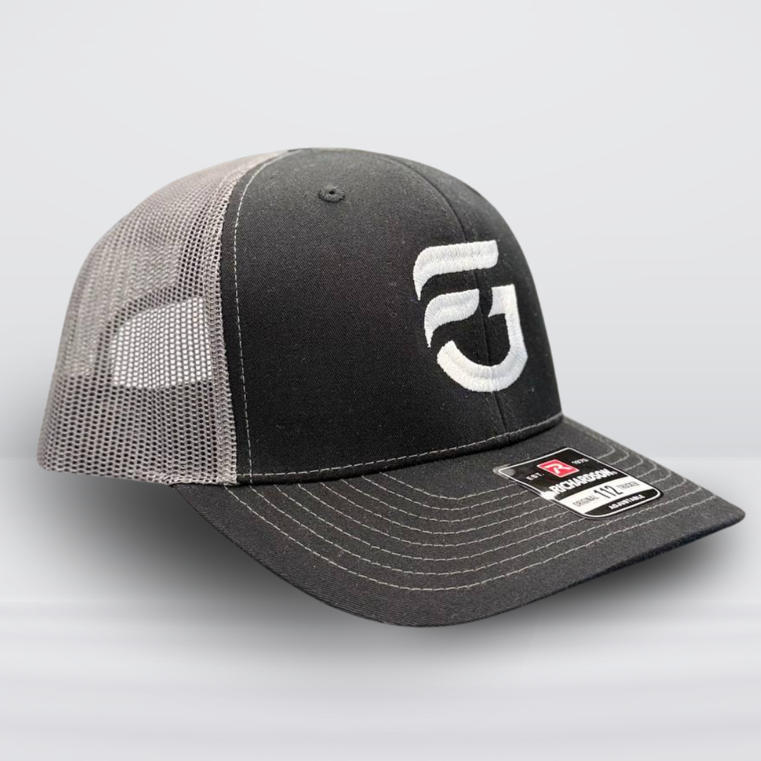 Black & Grey FG Trucker Hat