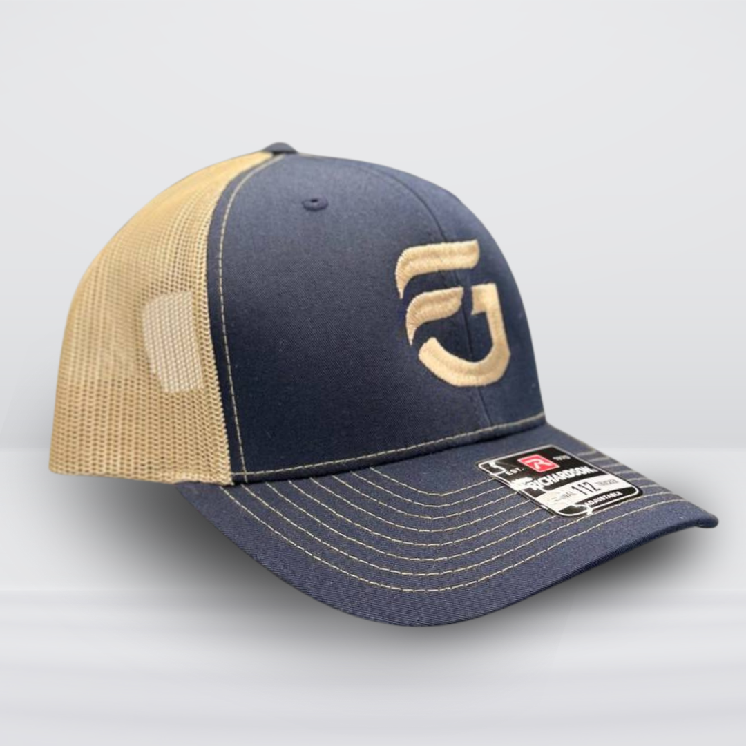 Navy Blue & Gold FG Trucker Hat