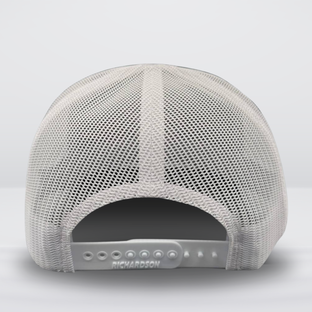Gray & White FG Trucker Hat