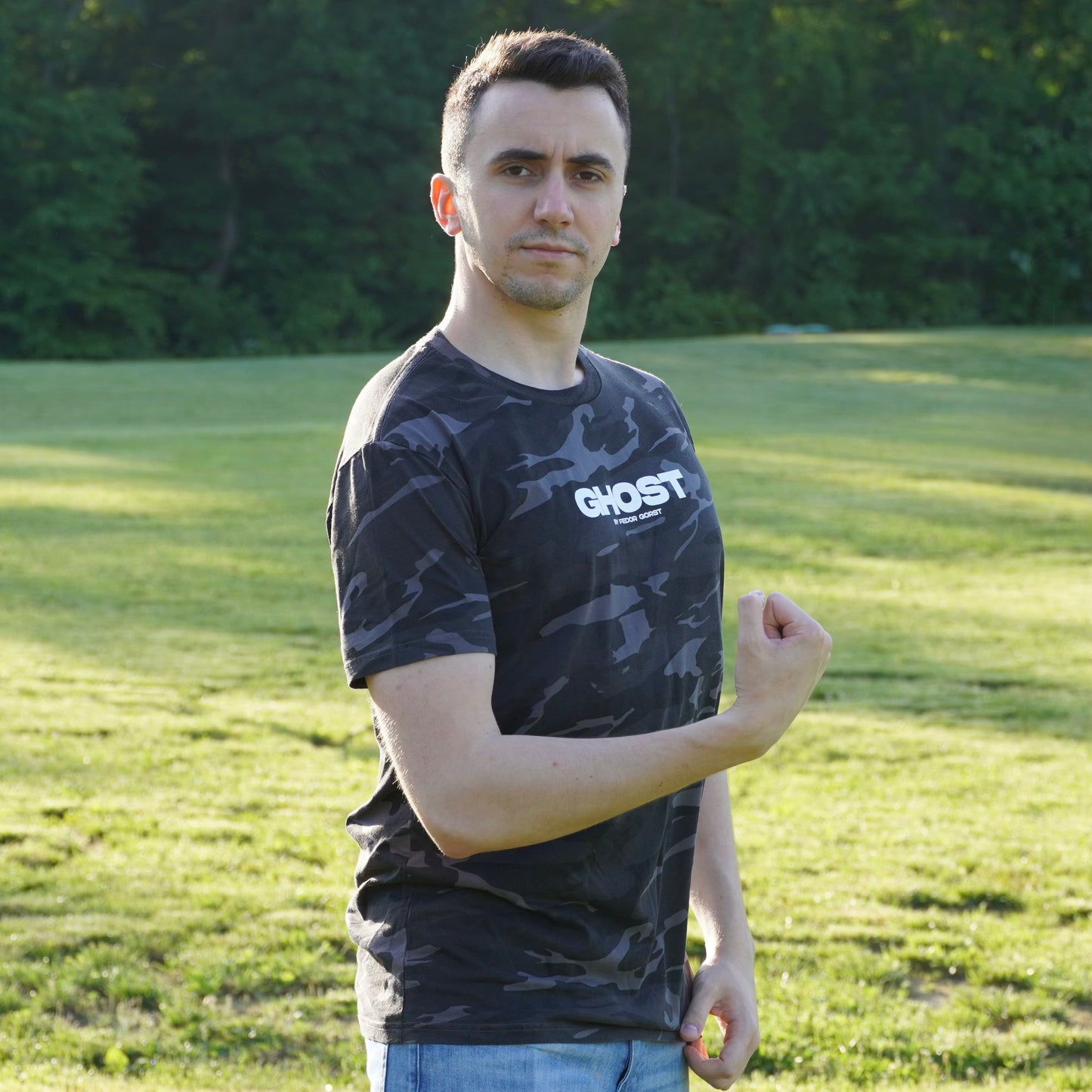 GHOST by Fedor Gorst Camo Tee
