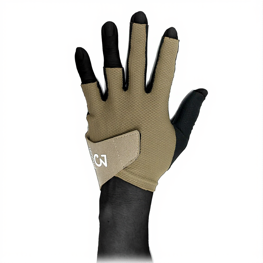 3seconds Beige Five Finger Glove – Fedor Gorst Official Store