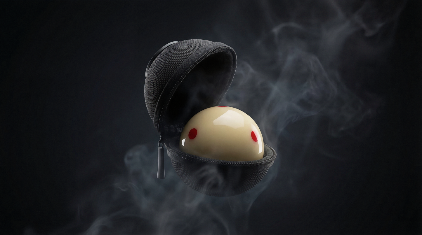 FG Clip-On Cue Ball Case – Stealth Black