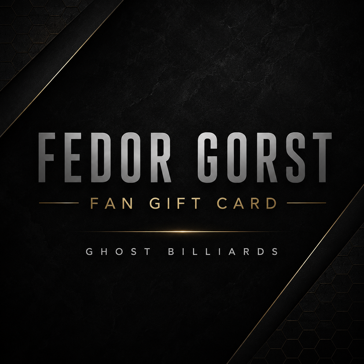 Fedor Gorst Fan Gift Card