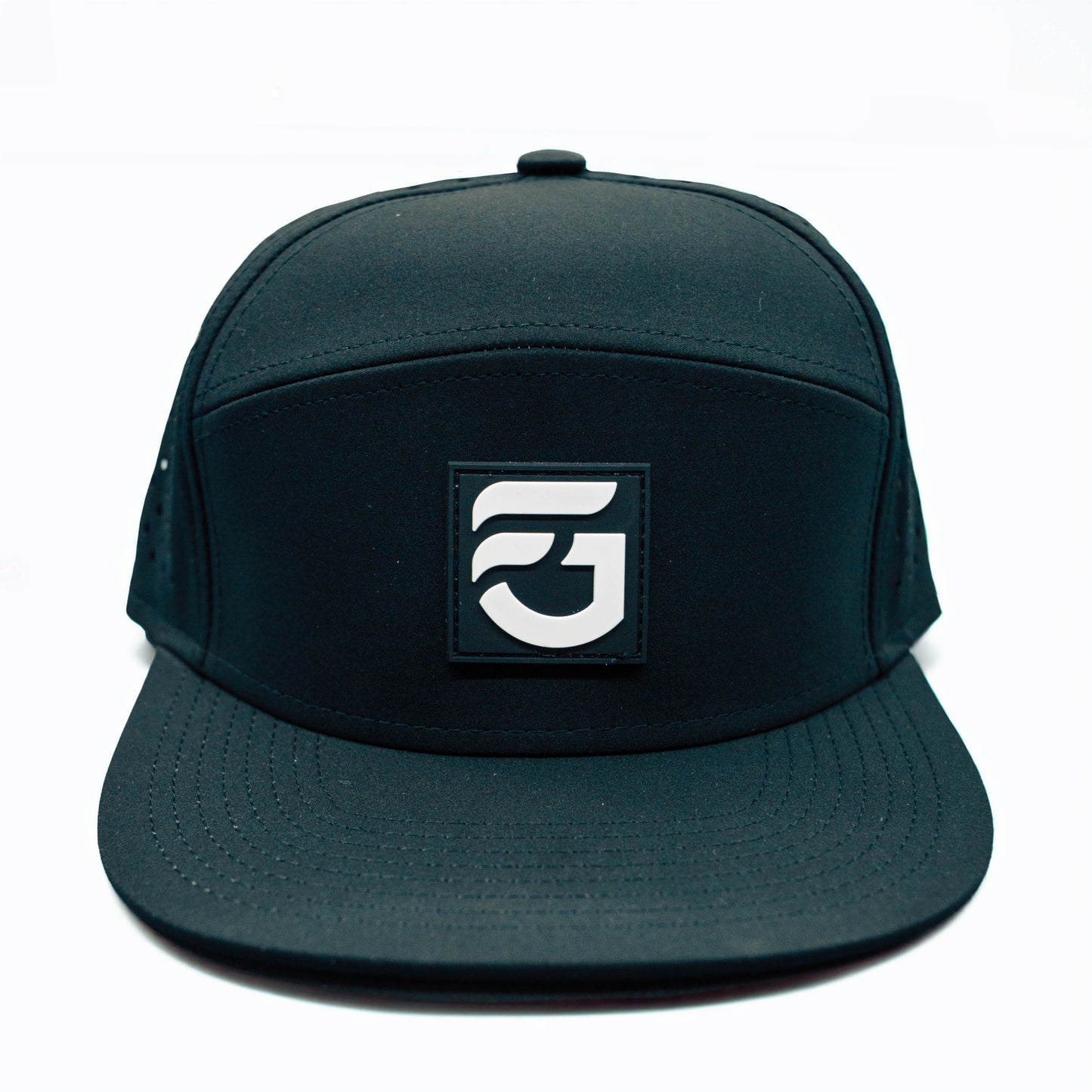 Black FG Flat Bill Snap Back