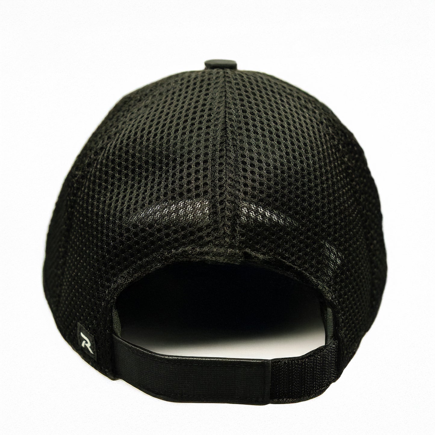 Black & Grey Ghost Trucker Hat