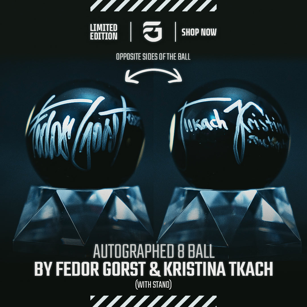 Signed Ball from Fedor Gorst & Kristina Tkach