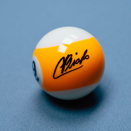 Signed 9-Ball by Carlo Biado & Fedor Gorst