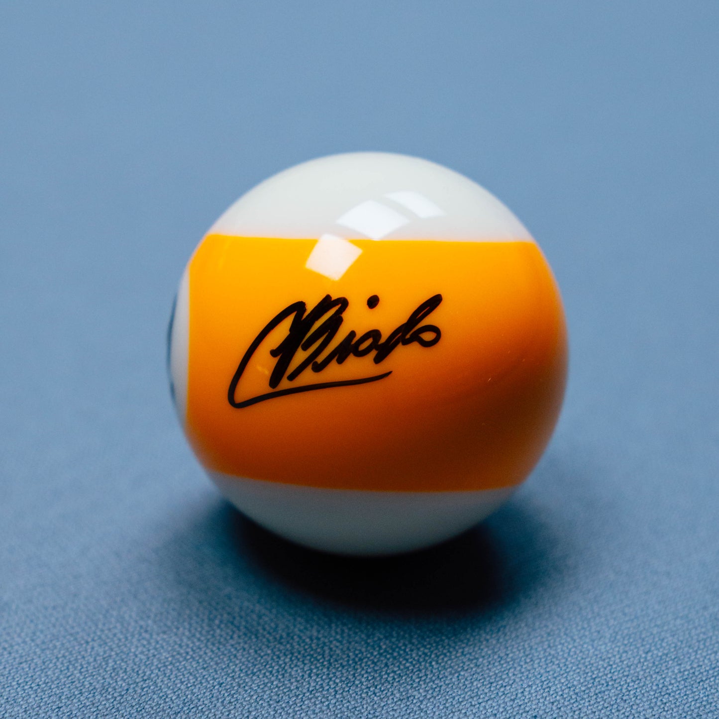 Signed 9-Ball by Carlo Biado & Fedor Gorst