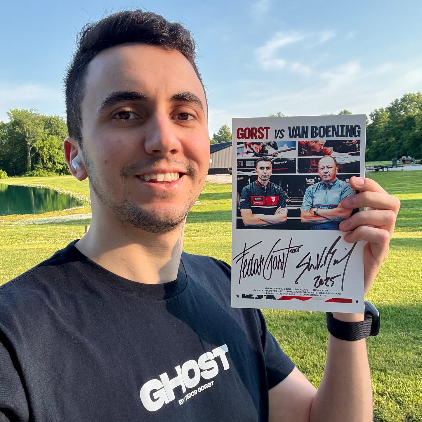 2025 6x9 Gorst vs SVB – Limited Edition Signed Poster