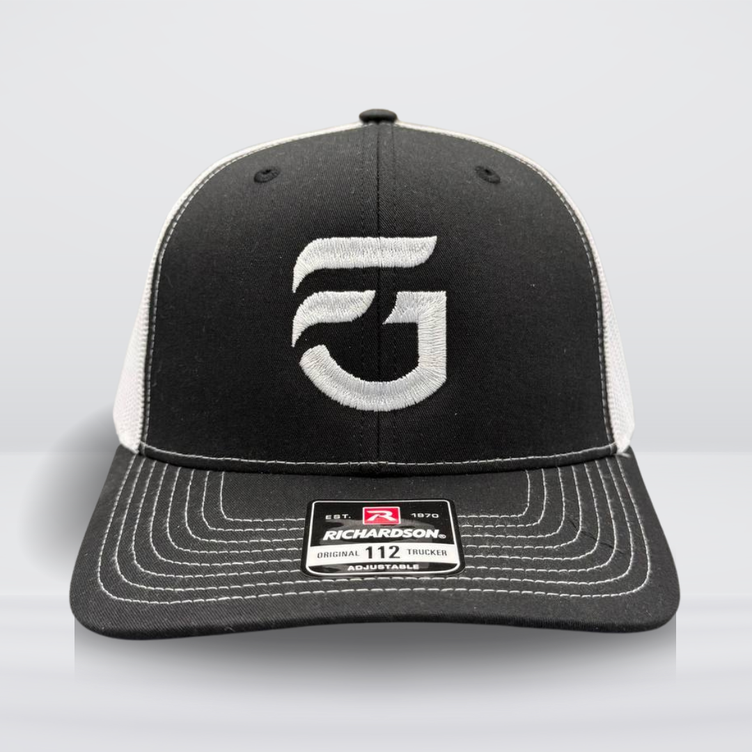 Black & White FG Trucker Hat