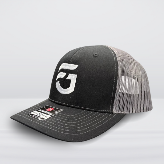 Black & Grey FG Trucker Hat