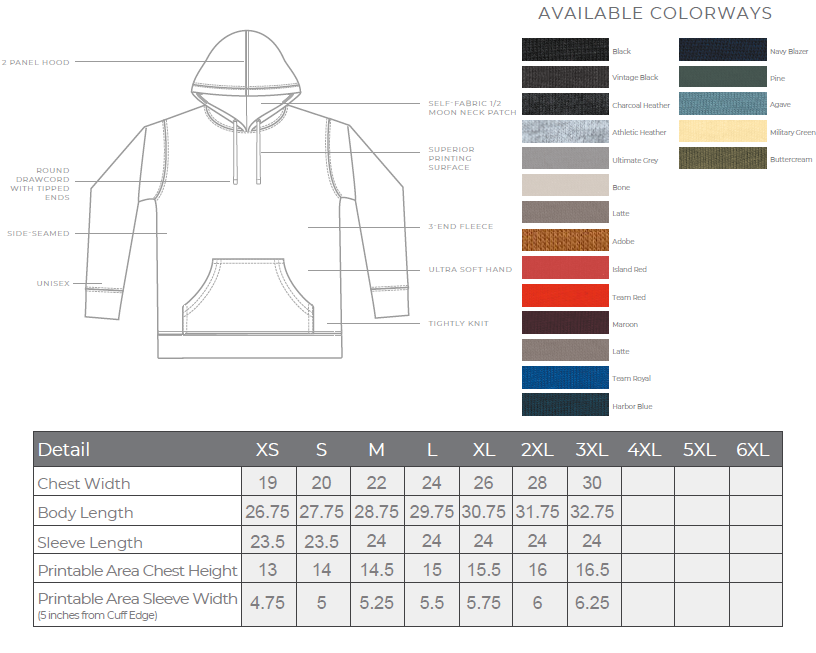Black Team USA Hoodie