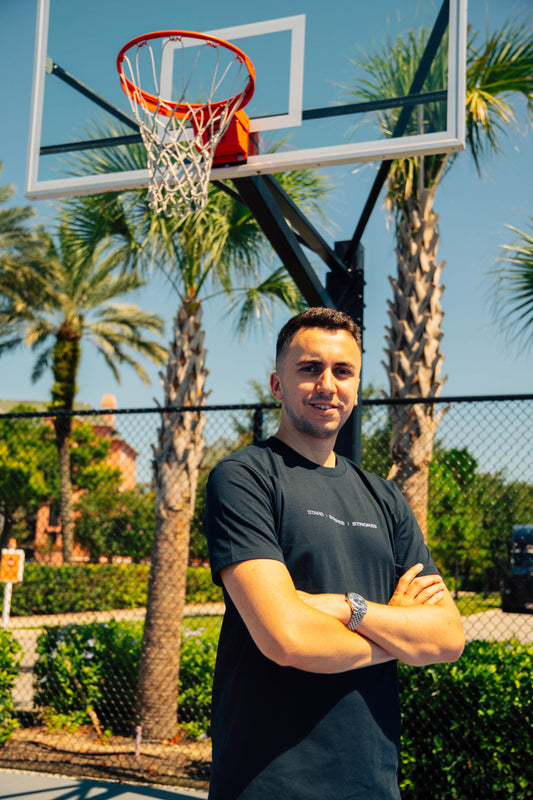 Stars-Stripes-Strokes Ghost Edition Navy Blue Tee