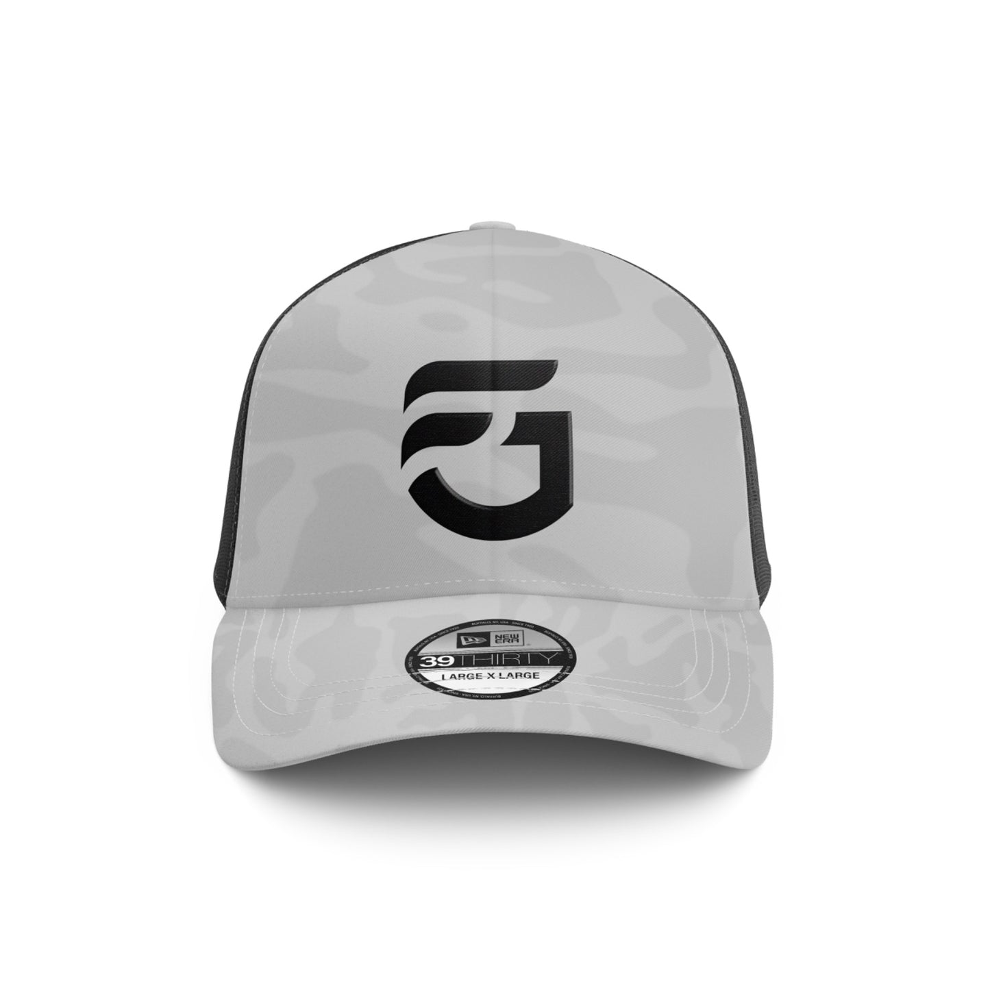 Fitted FG Grey Camo Hat