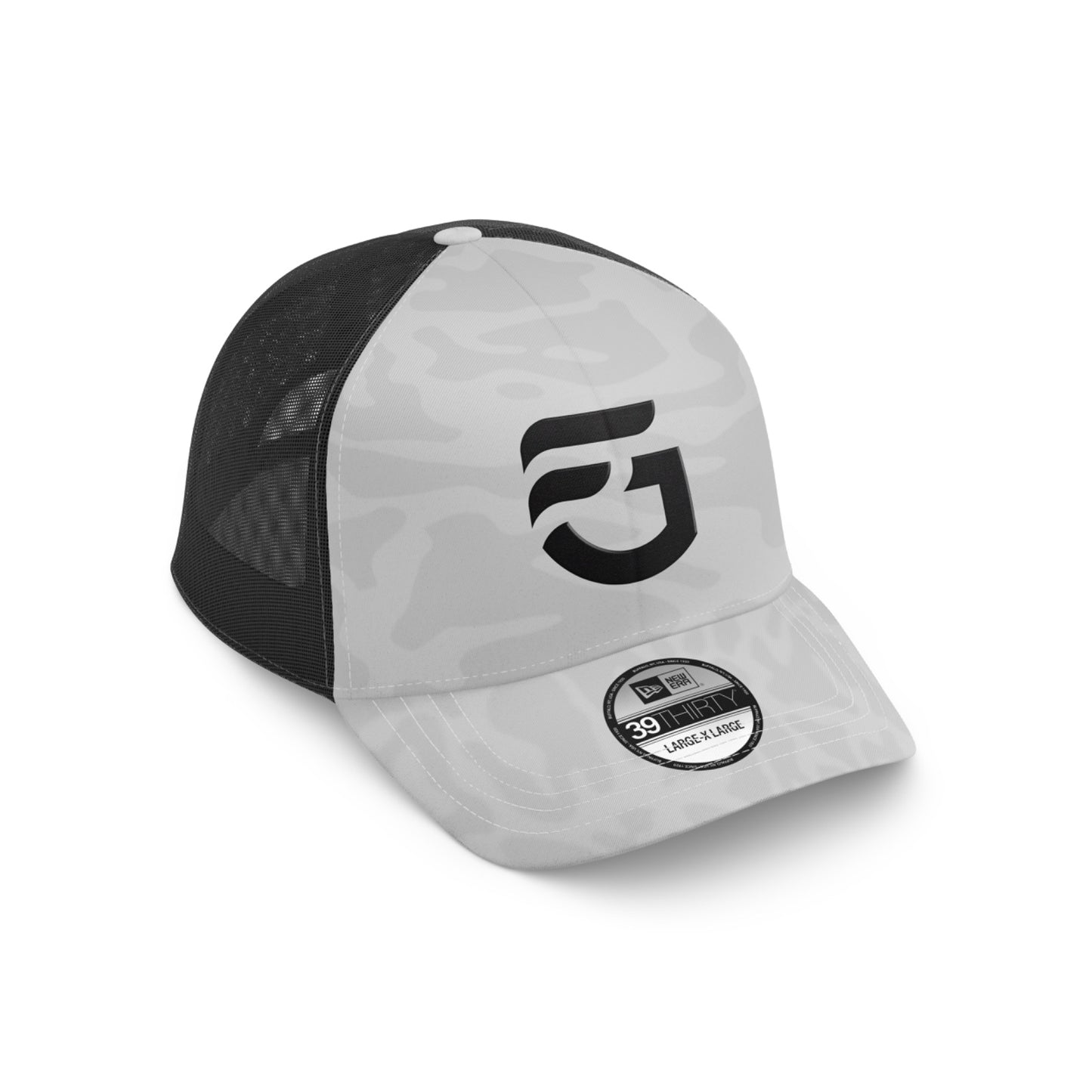 Fitted FG Grey Camo Hat