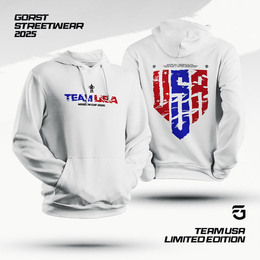 White Team USA Hoodie