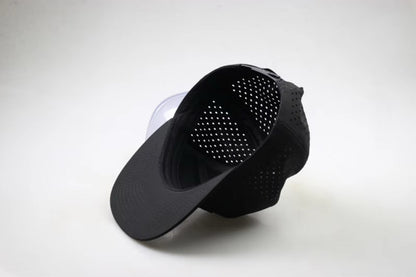 Black FG Flat Bill Snap Back