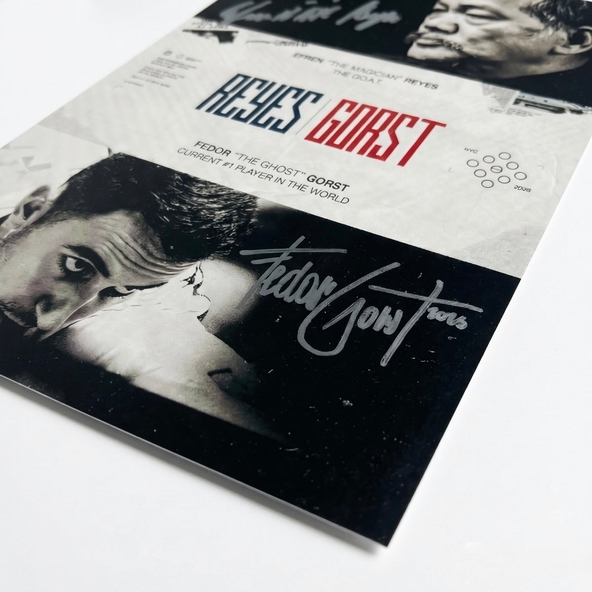 Reyes x Gorst Signed 6x9 Poster