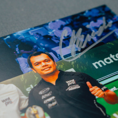 6x9 WORLD CHAMPS SIGNED POSTER by Carlo Biado & Fedor Gorst