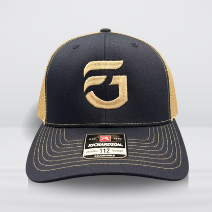 Navy Blue & Gold FG Trucker Hat