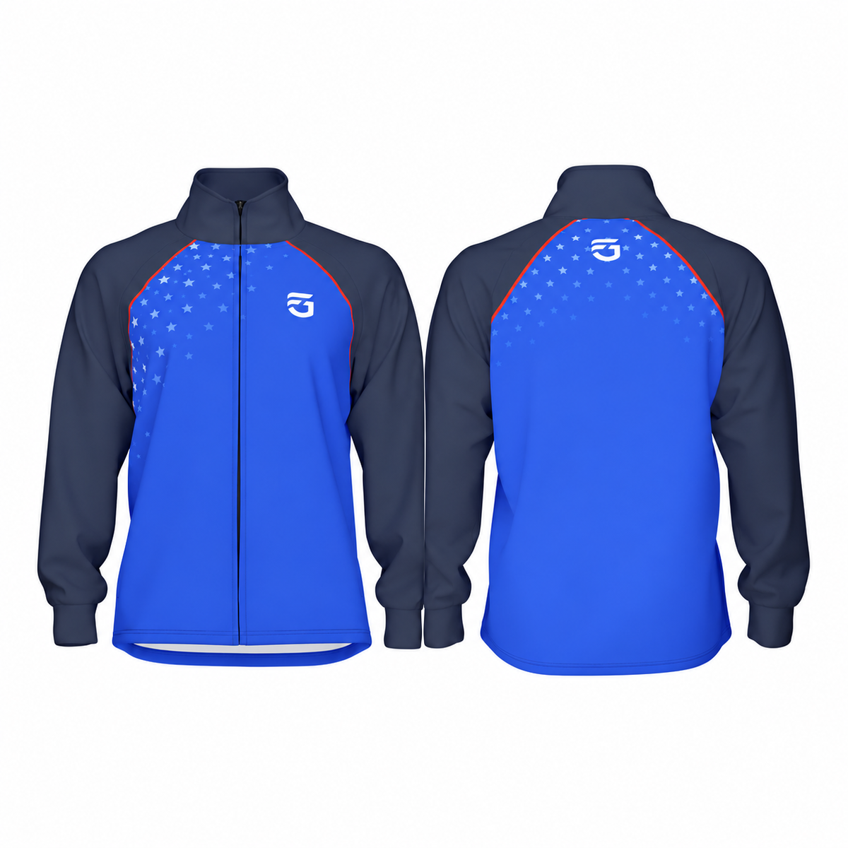 FG PATRIOT FULL-ZIP TRACK JACKET