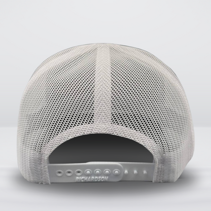 Gray & White FG Trucker Hat