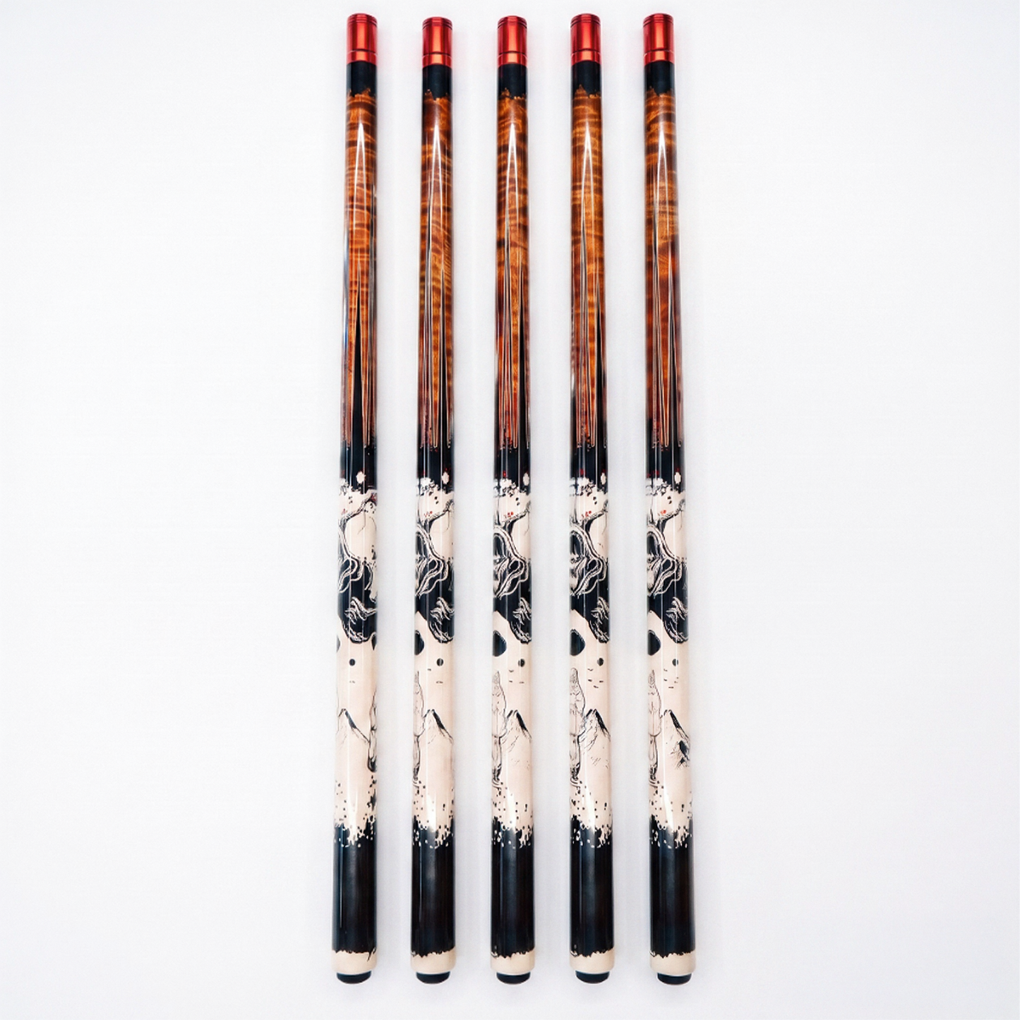 Ghost x EO Samurai Limited Edition Playing Cue w FG 57 Shaft