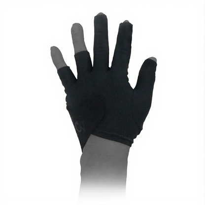 3seconds Black Five Finger Glove