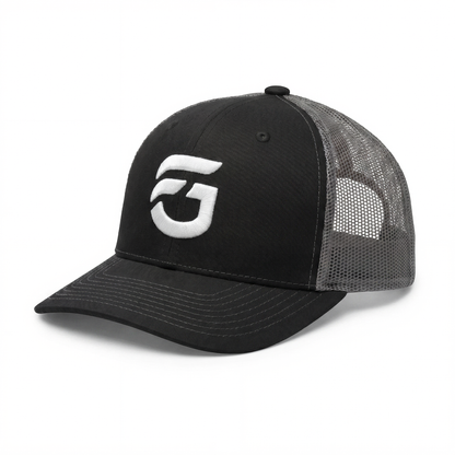 Black & Grey FG Trucker Hat