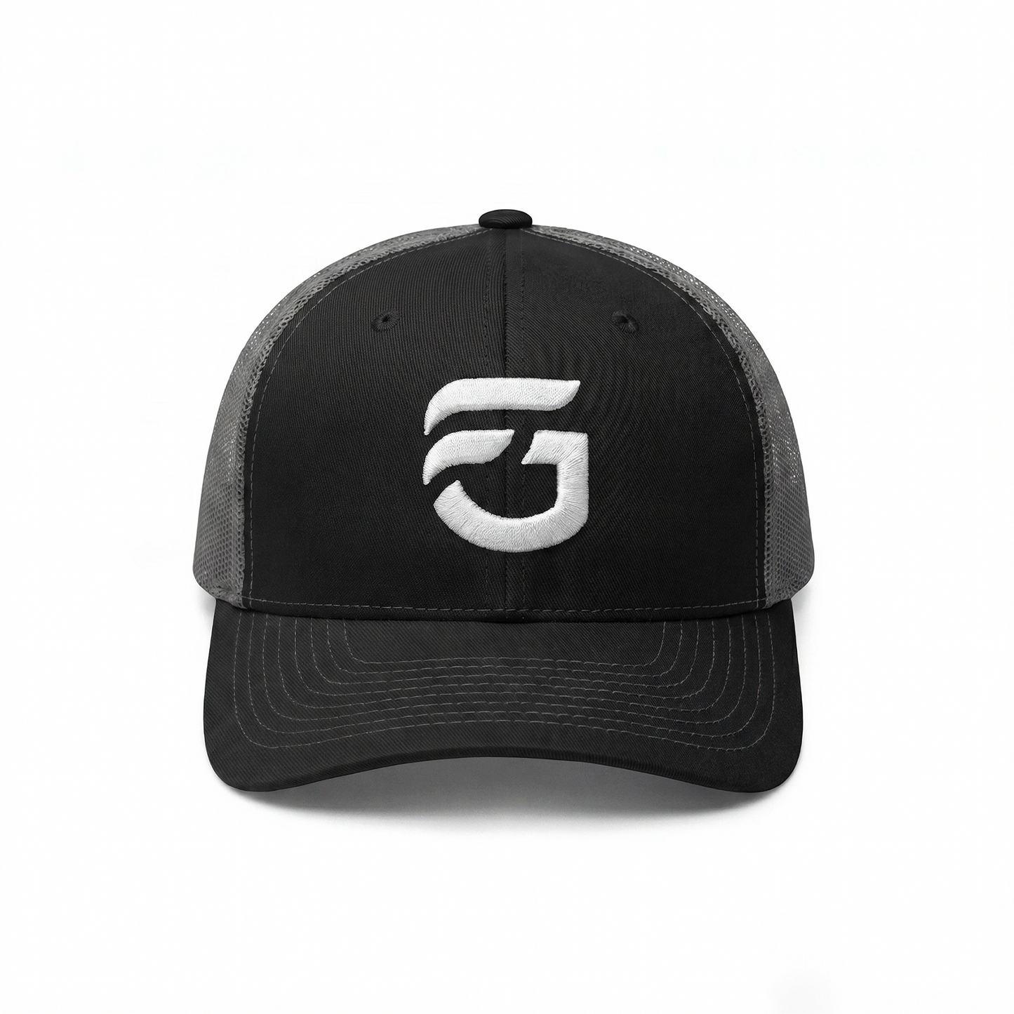 Black & Grey FG Trucker Hat