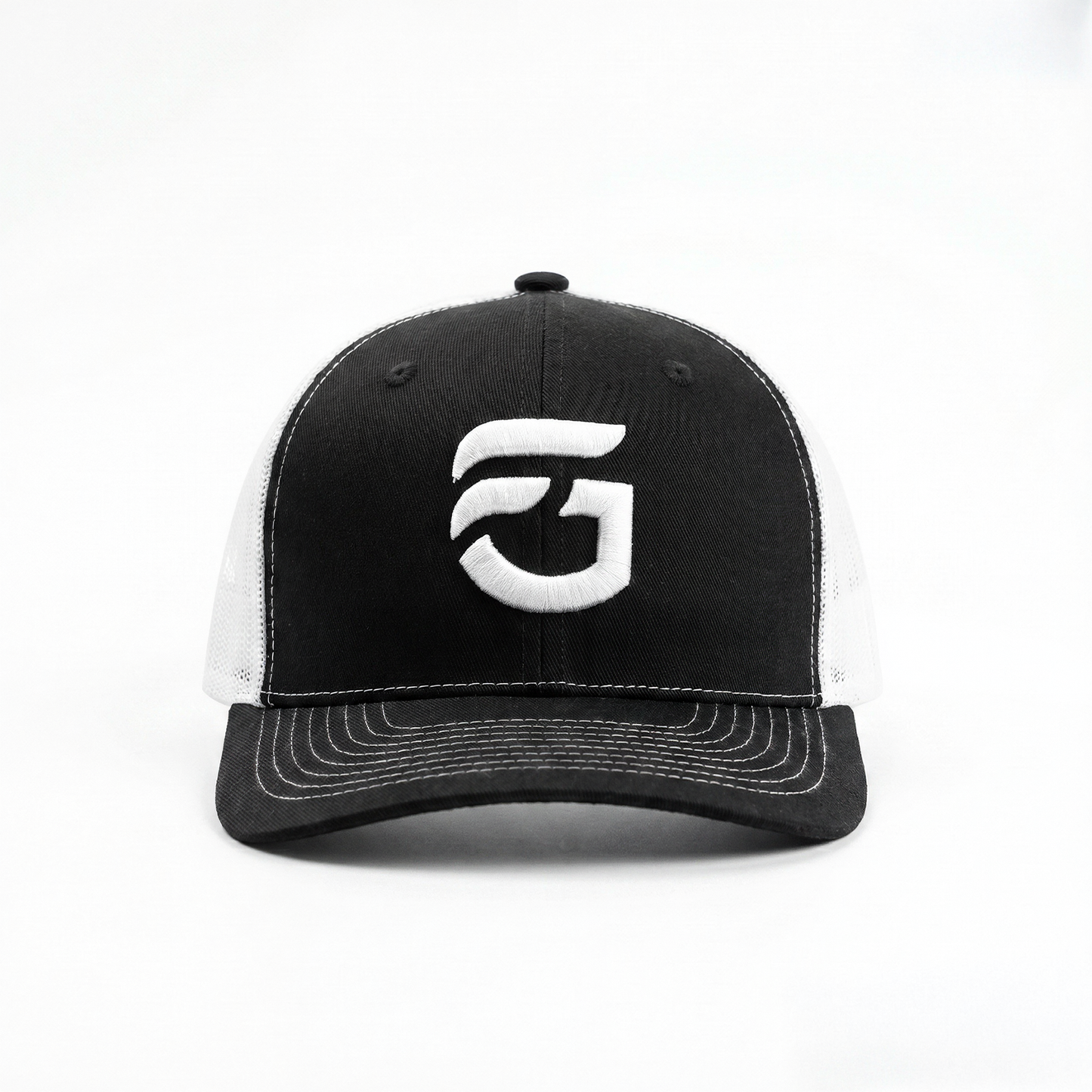 Black & White FG Trucker Hat