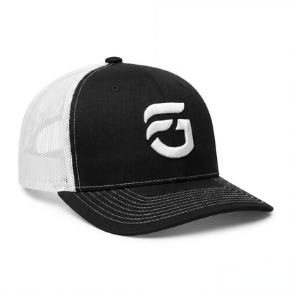 Black & White FG Trucker Hat