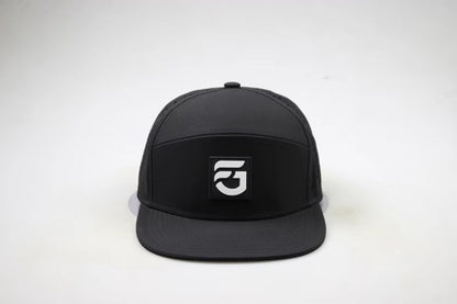Black FG Flat Bill Snap Back
