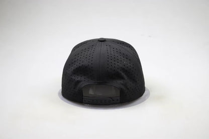 Black FG Flat Bill Snap Back