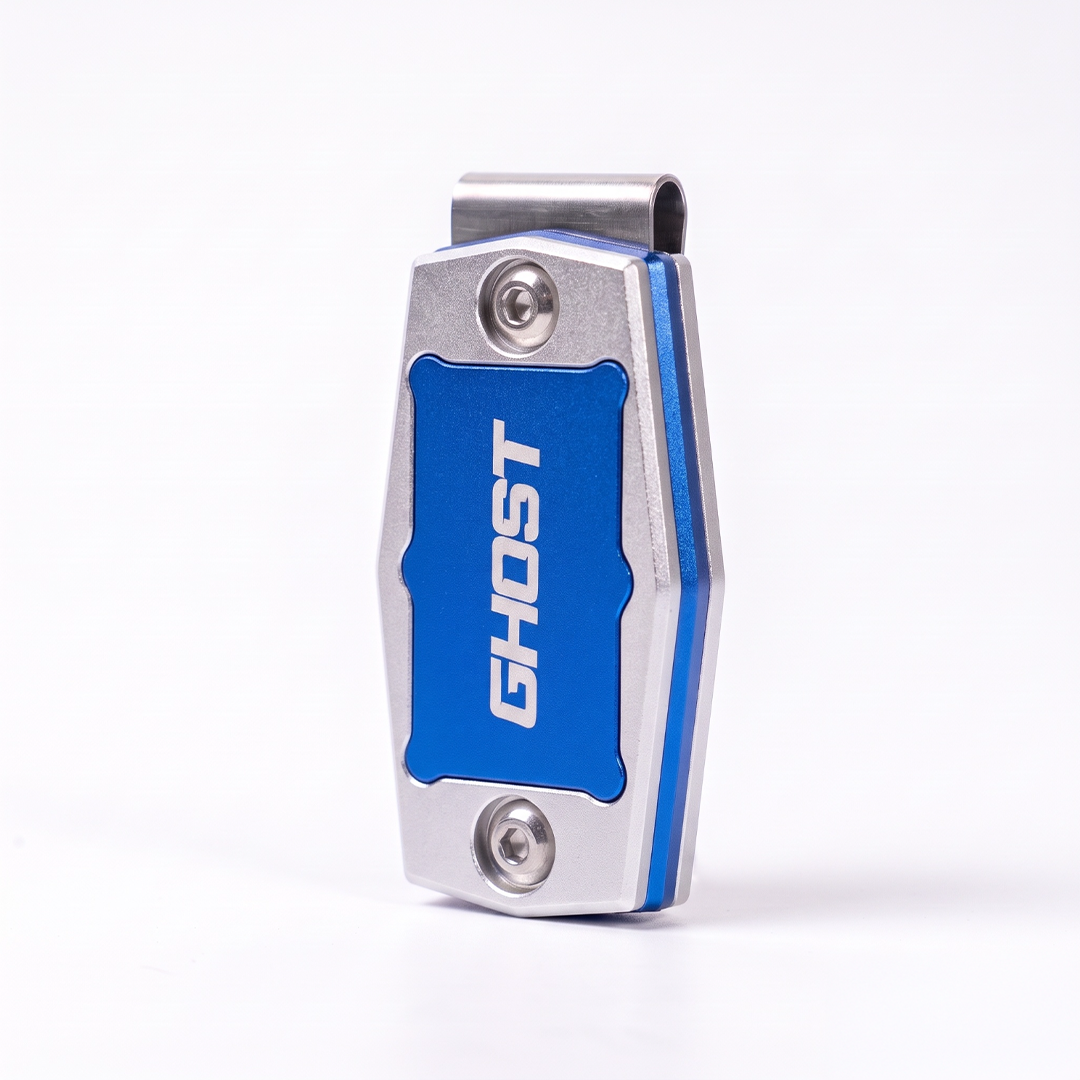 Ghost Magnetic Chalk Holder - Blue/Silver