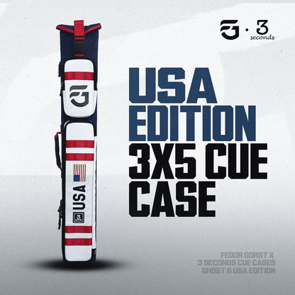 Navy USA Edition – 3x5 Cue Case