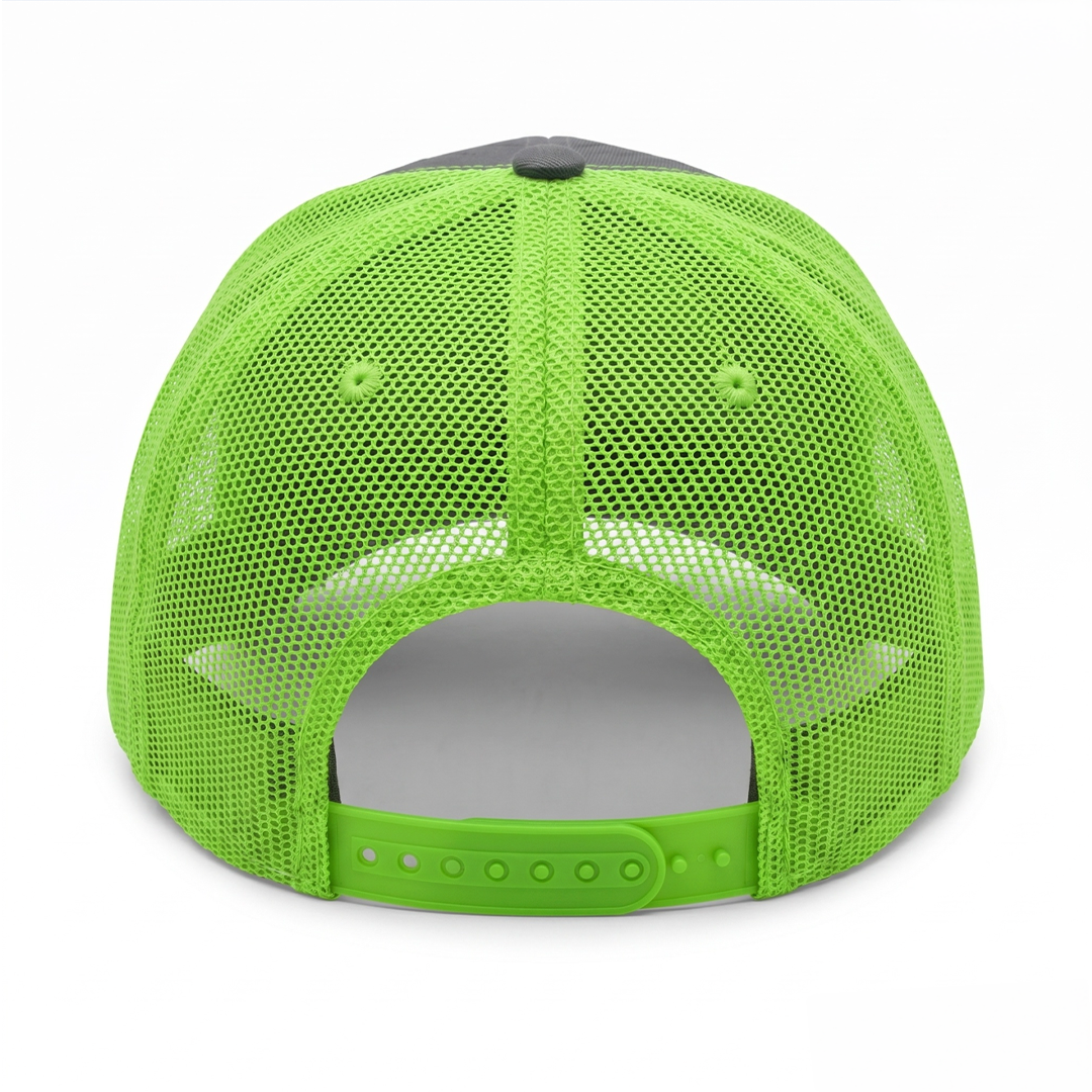 Charcoal/Neon Green FG Trucker Hat