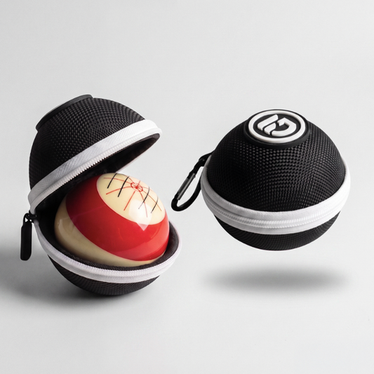 FG Clip-On Cue Ball Case-Black & White
