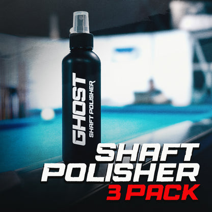 Ghost Cue Shaft Polish - 150ml (3 Pack)