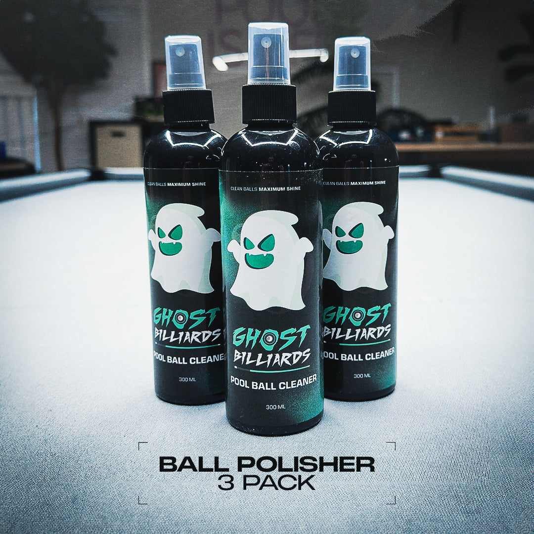 Ghost Billiards Ball Polish & Cleaner 3 Pack