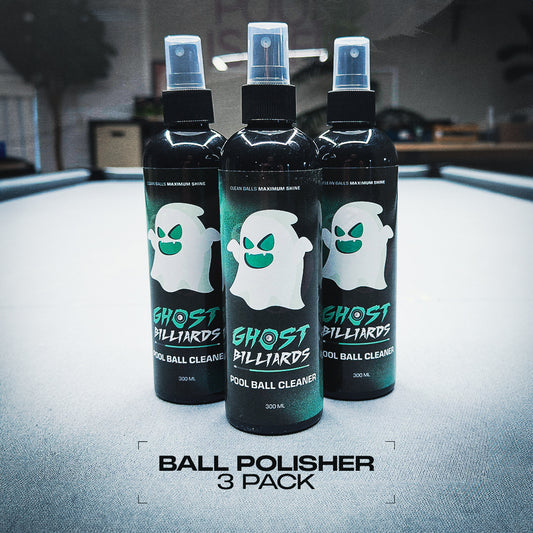 Ghost Billiards Ball Polish & Cleaner 3 Pack