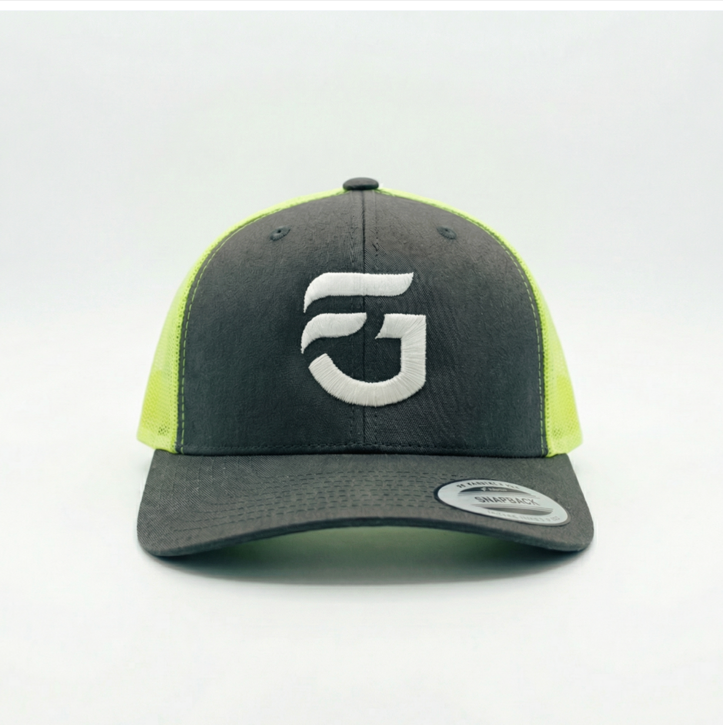 Charcoal/Neon Green FG Trucker Hat