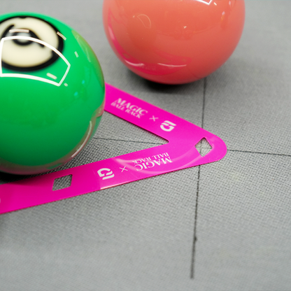 Magic Rack 9/10-Ball Template Rack – Neon Colors – 2 Pack