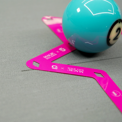 Magic Rack 9/10-Ball Template Rack – Neon Colors – 2 Pack