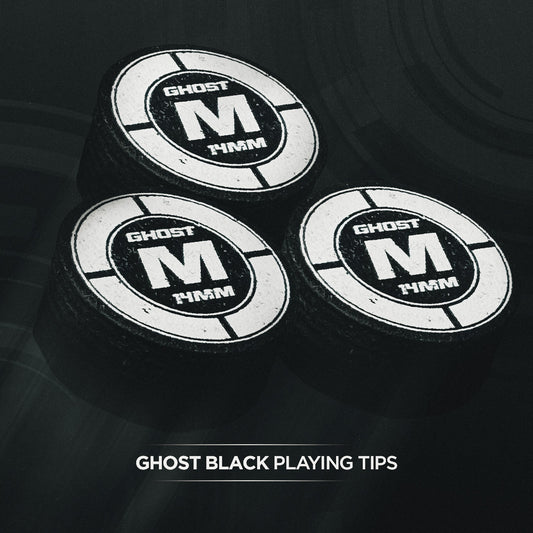 Ghost Black Playing Tip – Precision Performance (Soft / Medium / Hard)